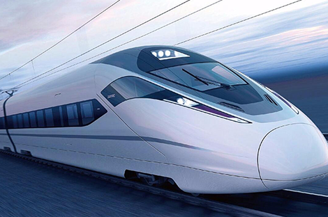 Высокоскоростной поезд - витрина - 1